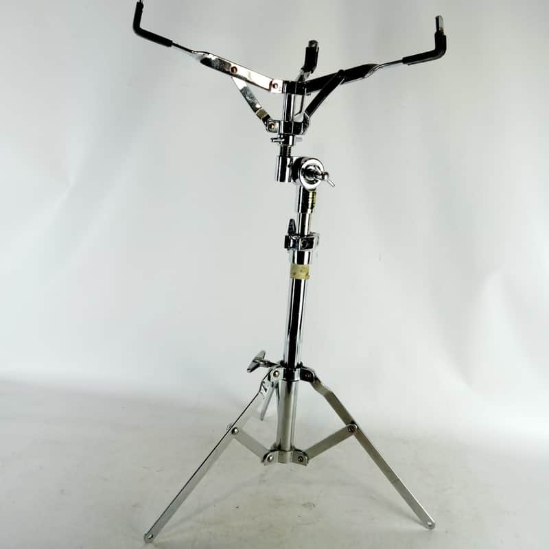 LP Cosmic Percussion CP Snare Drum Stand Single-Braced Chrome Pearl Tripod Base image 1