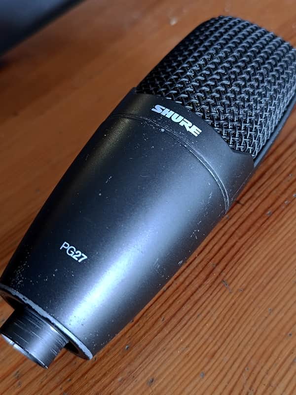 Shure PG27-LC Large Diaphragm Condenser Microphone 2010s - Black image 1