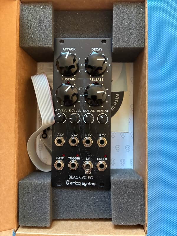 Erica Synths Black VC EG & Expander 2014 - Present - Black image 1