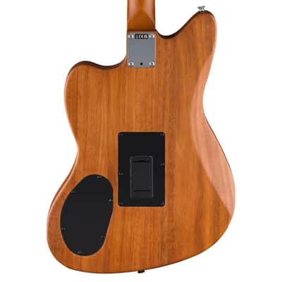 Fender Acoustasonic Standard Jazzmaster - Aged Natural image 4