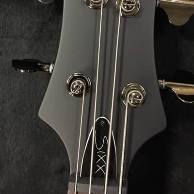 Schecter Nikki Sixx Lh Bass Satin Black with hard shell case image 4