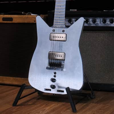 Obstructures 0.75b Aluminum Guitar in Anodized Aluminum w/ Hard Case (Excellent) *Free Shipping* image 3