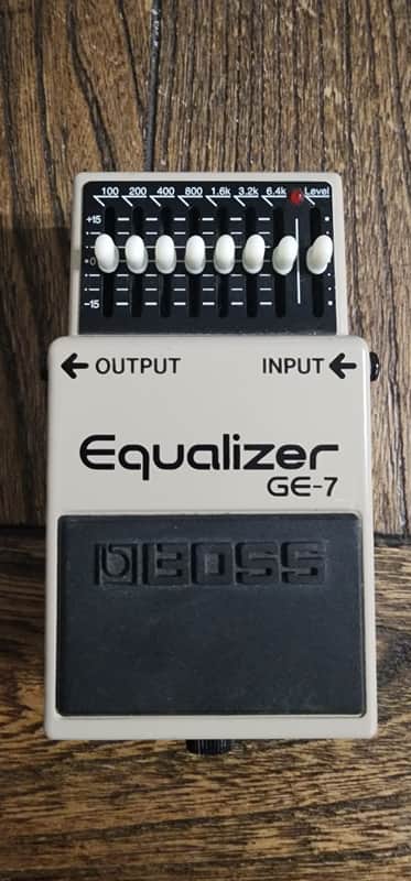 Boss GE-7 Equalizer (Black or Silver Label) 1997 - Present - Grey