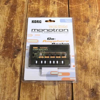 Korg Monotron DELAY Analog Ribbon Synthesizer 2011 - Present - Black image 1