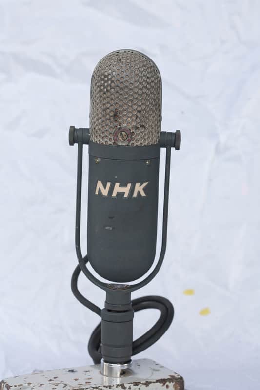 Aiwa RV-1a NHK Ribbon Microphone Tariffs paid image 1