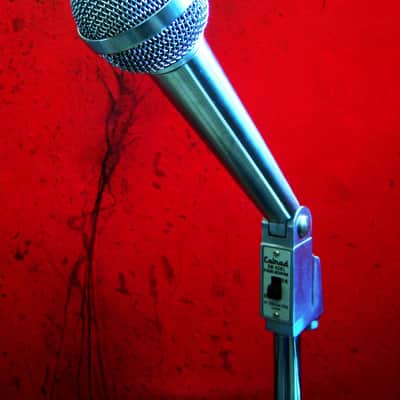 Vintage 1960's Calrad DM63 dynamic omni-directional microphone Dual Z / Hi Z harp mic w accessories Olson Lafayette image 11