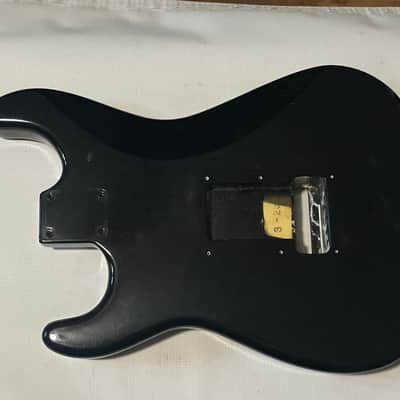 1986 Japan Charvel Jackson Import Model 3 Black Guitar Body Kahler Ready image 14