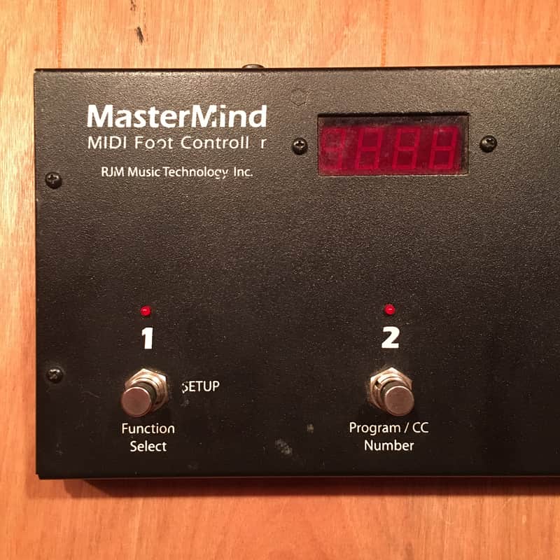 RJM Mastermind MIDI Foot Controller | Reverb