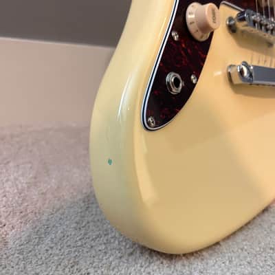 Harley Benton JA-60 CC Vintage Series Offset Left-Handed 2020s - Vintage White image 6