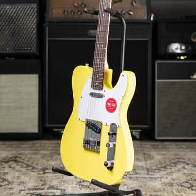 Squier Sonic Telecaster Electric Guitar - Canary Yellow image 12