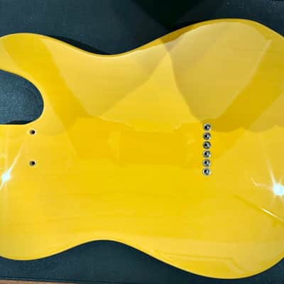 LEFTY Fender Player I Telecaster Tele BODY Guitar Parts Alder BSB image 2