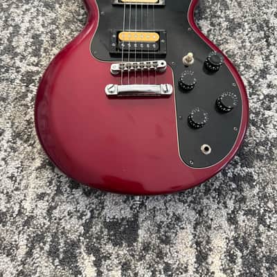 Gibson USA Sonex-180 Deluxe Candy Apple Red Vintage 1980 Les Paul Guitar *READ* image 2