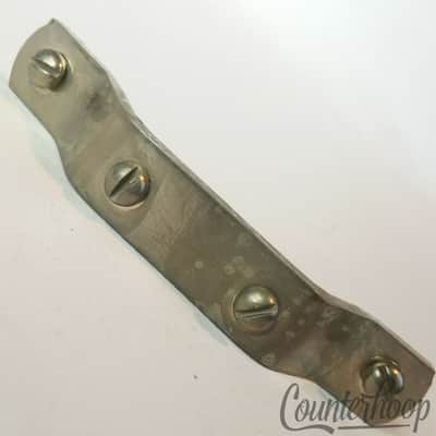 *Kent Snare Drum Butt Plate Nickel Plated USA Vintage 50s-60s 3 1/4" Parts* image 2