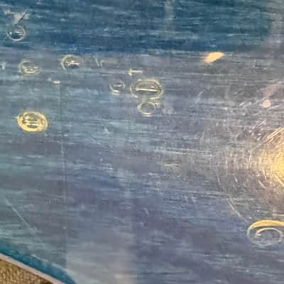 MIJ Fender Prophecy II Bass PJ  1993 - 1994 - Sapphire Blue Transparent with GIg Bag image 4