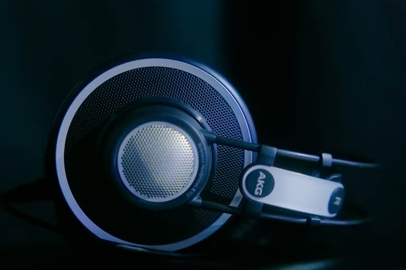 AKG K702 Varimotion Open-Back Studio Headphones 2010s - Black image 1