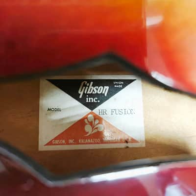 Gibson Howard Roberts Fusion Sunburst Kalamazoo USA 1980 Vintage Semi-Hollow Guitar, f6358 Bild 6