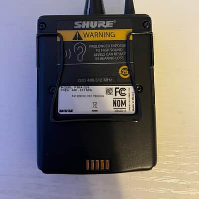 2 x Shure PSM300/P3RA G20 Band - Black image 6