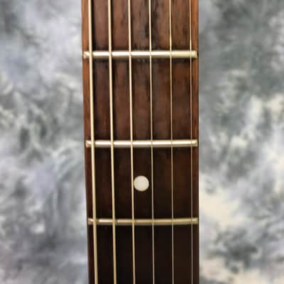 2010 Silvertone Samick Solid Body Guitar Pro Setup New Strings Gigbag image 8