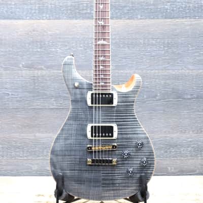 PRS SE McCarty 594 Charcoal Flame Maple Veneer Top Electric Guitar w/Bag image 2