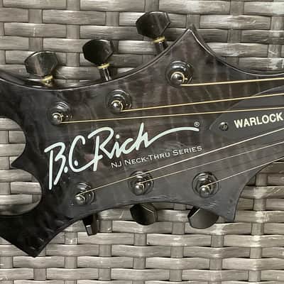 B.C. Rich Warlock / Left hand handed lefty / NJ Neck-Thru series Made In japan 24 frets floyd rose image 3