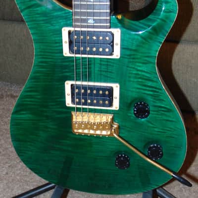 Paul Reed Smith Custom 24 Artist Package Emerald Green w/Birds and OHSC w/OHSC PRS image 9