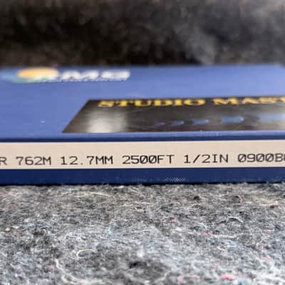 RMG SM900 1/2" audio tape on 10.5" reel for analog RTR tape machines image 4