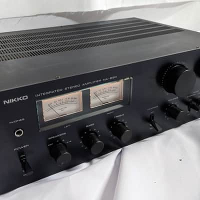 Nikko MA-690 Integrated Stereo Amplifier 1979 Black image 2