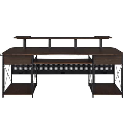 Musiea EX200 Series Pro Music Recording Studio Desk Workstation with 3 x 4U Rack and 2 x 9U Rack image 4