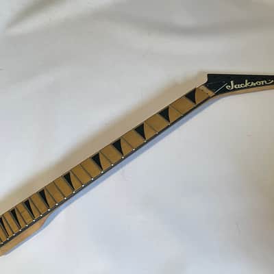 2020 Jackson JS42 DKM JS Series Caramelized Maple Bound Guitar Neck 24 Fret Sharkfin Inlay Floyd Ready
