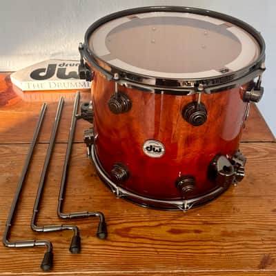 DW Collector‘s Exotic Quilted Sapeli SSC Standard Drum Kit 2021 image 5