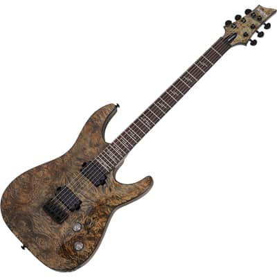 Schecter C-5 Deluxe Electric Bass - Satin Metallic Light Blue (588) image 3