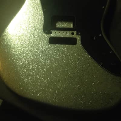 Squier Jagmaster (body+pickguard) Silver Sparkle image 1