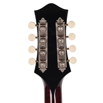 Bourgeois M50-BT Octave Mandolin Aged Tone Adirondack Spruce/European Curly Maple Black (Serial #M2606121) image 7