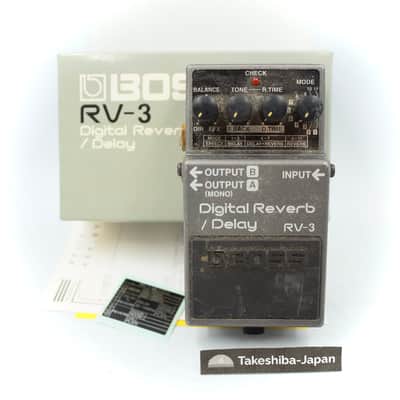 ギター BOSS RV-3 Digital Reverb / Delay Boss RV-3 RV 3 Digital Reverb/Delay Guitar Effect Pedal | eBay