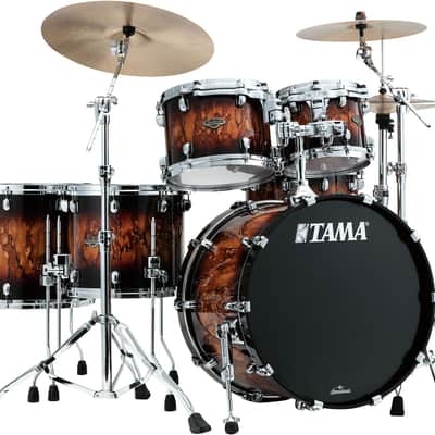 Tama Starclassic Walnut/Birch WBS52LS 5-piece Shell Pack - Molten Brown Burst