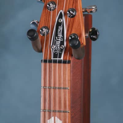 Powers Electric A-Type FF42 CamTail Electric Guitar - Aubergine - A517 image 5