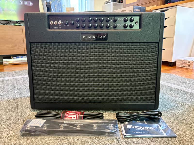 BRAND NEW Blackstar St. James 100 4-Channel 100-Watt 2x12" Guitar Combo 2024 - Black image 1