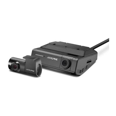 Alpine DVR-C320R+UTE-63BT+TW500+BT1700 Bluetooth Car Stereo with Dash Camera + Accessory Bundle image 2