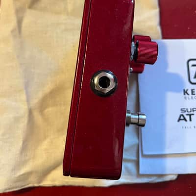 Keeley Super AT Mod Andy Timmons Signature Overdrive 2023 - Present - Red image 1