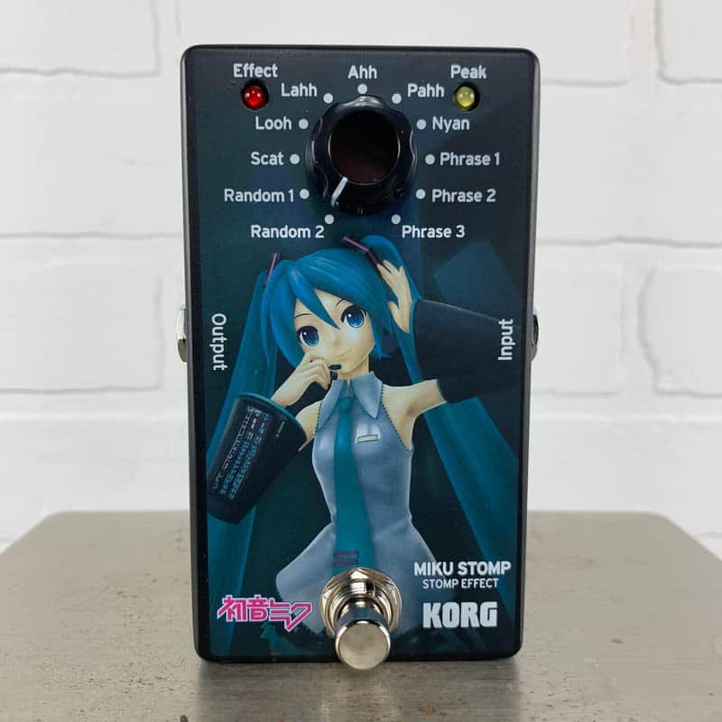 Korg Miku Stomp Guitar Effects Pedal w/ Box | Reverb