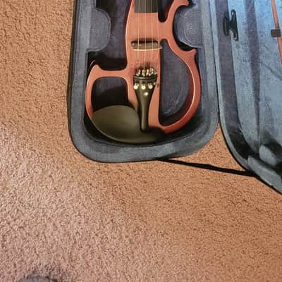 Cecilio 4/4 2020 - Ebony Deep Metallic Red Varnish (FS) image 1