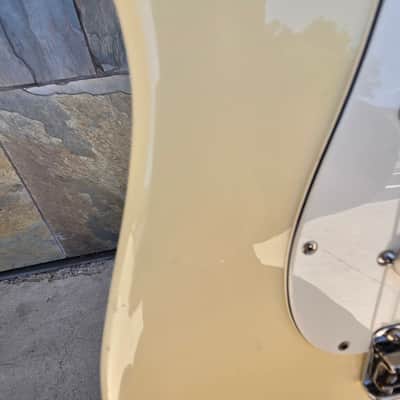 Used 80's Fender MIJ ST-62 Stratocaster Vintage White E image 11