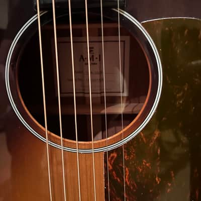 AMI SLM SG-00 E Solid Adirondack & African Mahogany K&K Pickup w/Case image 6