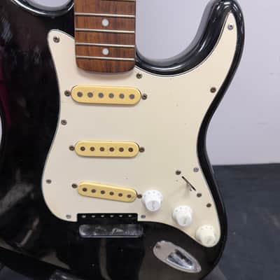 Vintage Squier Strat Stratocaster Electric Guitar Made in Korea For Parts or Repair 1987 image 11
