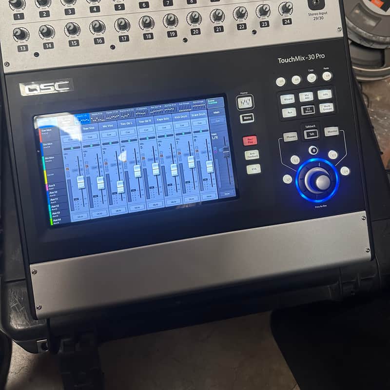 2010s QSC TouchMix-30 Pro Touch Screen Compact Digital Mixer B…