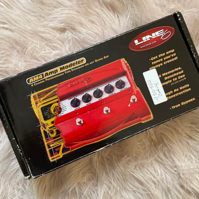Line 6 AM4 Programmable Amp Modeler 2000s - Red image 2