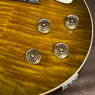 Gibson Custom Shop M2M Les Paul 1954 Reissue “R4” Green Lemon Fade + 1959 neck image 6