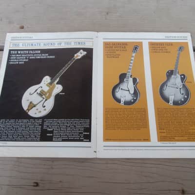 Vintage 1965 Gretsch Guitars & Amplifiers Catalog #32! Chet Atkins, White Falcon! Case Candy! image 4