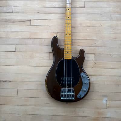 1978 Musicman Stingray Bass Guitar Mocha image 2