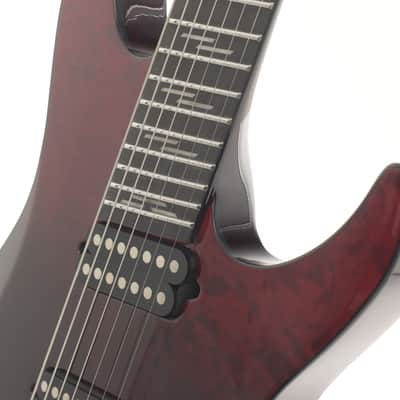 Schecter Reaper-7 Elite Multiscale 2024 Blood Burst 3971gr image 7